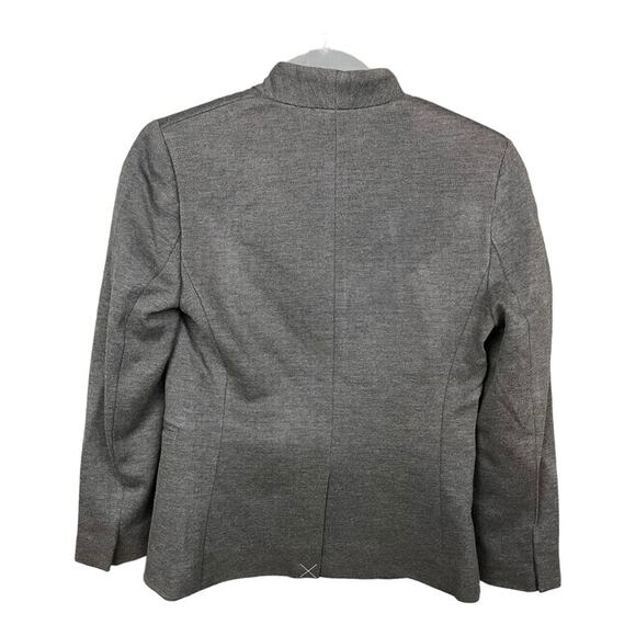 J. Crew Going Out Blazer In Stretch Twill in Heather Dove Gray Size 0 NWT - Picture 6 of 12